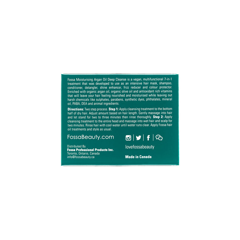 Moisturising Argan Oil 7-in-1 Deep Cleansing Hair Mask